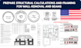 prepare structural calculations and framing for wall removal and beams