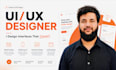 design a high converting startup landing page UI in figma