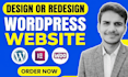 redesign revamp and modify your wordpress website