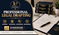 draft affidavits, legal applications, cover letters