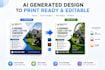 convert ai generated designs into print ready editable file