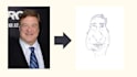 draw a funny caricature of you
