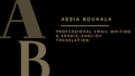 write professional emails and translate arabic english