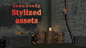 make game ready stylized assets