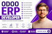 develop odoo erp, crm, pos, mvp, wms,saas apps, custom software and ai solutions