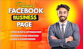 create and setup facebook business page social media setup