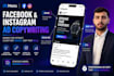create high converting facebook and instagram ad copy and creatives