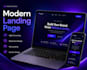 build a responsive landing page