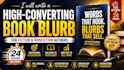 write a high converting book blurb authors in 24 hour