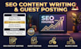 write SEO blog articles for health, tech, or finance websites