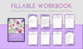 do fillable workbook design and interactive pdf