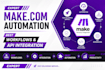 make com, make com automation, make automation, zapier automation, ai automation