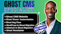 build ghost cms website customize ghost blog themes ghost cms newsletter setup