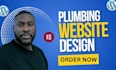 design a professional plumbing website that converts visitors into leads