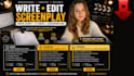 write script, edit movie script, screenplay, screenwriting, tv series