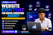 write SEO optimized website content and landing pages