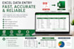 enter and organize excel data professionally