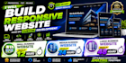 build responsive website and do custom development