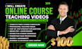 create online course content teaching videos forex trading course curriculum