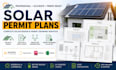 create solar permit plans, solar pv design, site plan, sld, and permit drawings