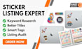 optimize your etsy sticker listings for more visibility and sales