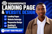 squarespace website design squarespace website redesign squarespace landing page
