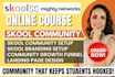 do mighty network community setup, skool online course community manager expert