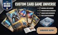do custom card game design and board game playing cards