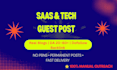 publish saas and technology guest post on high authority tech blogs
