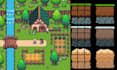 do pixel art tileset pixel game tilemap, pixel art assets, pixel art animation