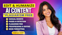 humanize ai content into human writing