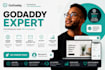 develop godaddy website design godaddy website redesign godaddy website design