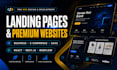 design and develop premium custom landing pages and websites