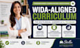develop wida aligned curriculum for multilingual learner ell student lesson plan