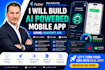 create an ai powered mobile app using chatgpt API