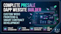build a presale dapp website for your project