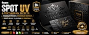 create premium uv varnish and spot uv print ready artwork