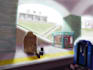 illustrate your idea in cinematic, surrealist style with dreamlike environment