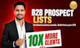 build a targeted b2b prospect list with verified emails