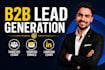 do b2b lead generation, linkedin leads, google maps lead and email list building