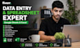 do data entry, copy paste,email leads,data scraping, excl