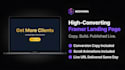 build and publish a high converting framer landing page with copy writing