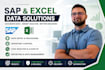 provide sap and excel data entry services sap inventory corrections