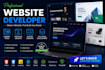develop a premium full stack website from scratch