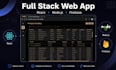 build a full stack web app using react and node js