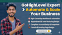 be your gohighlevel website, funnel and automation expert