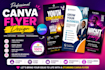 design a professional canva flyer