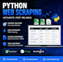 do python web scraping using selenium and scrapy