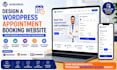 design a wordpress appointment booking website