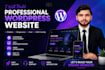 design a professional wordpress website and landing page